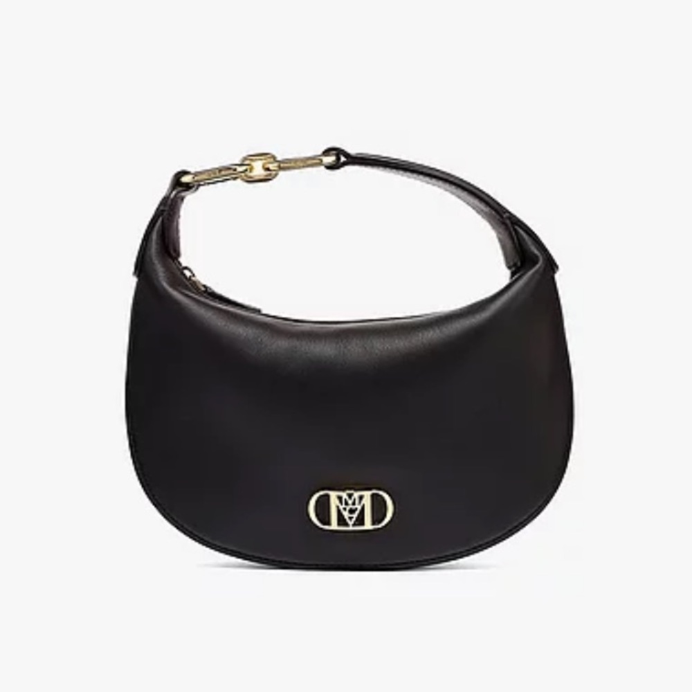 MCM Mode Travia Crescent Hobo in Nappa Leather